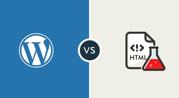 Wordpress-vs-HTML