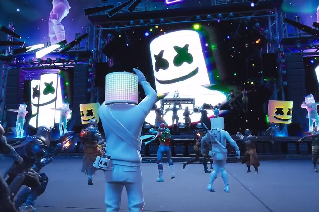 Marshmello joining Fortnite’s first Virtual Concert…